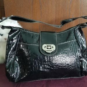 Black Treviso handbag